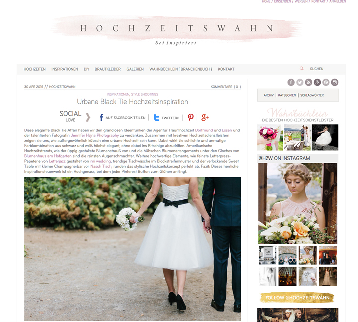 hochzeitswahn publikation