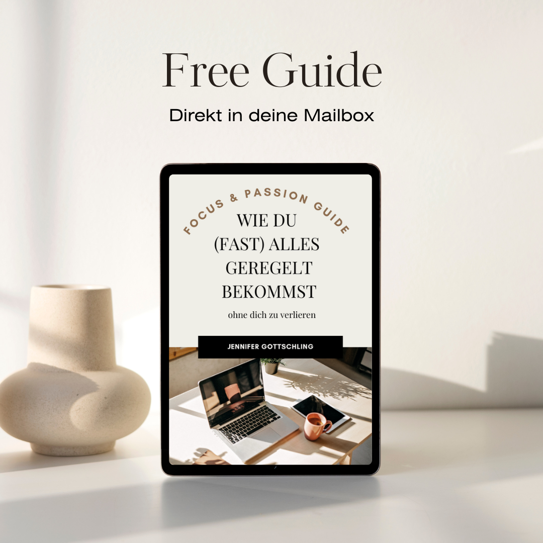 Minimalist Neutral Free Guide Lead Magnet Tablet Mockup Instagram Post